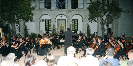 eva fampas with athens municipality symphony orchestra 